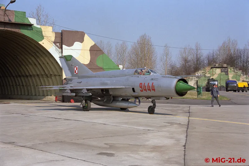 Only one aircraft rolled briefly out of its shelter for the visitors, ...