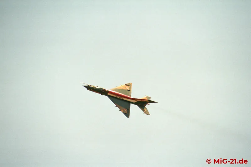 After the solo display had demonstrated the flying skills of the Hungarian MiG-21 pilots for the last time ...