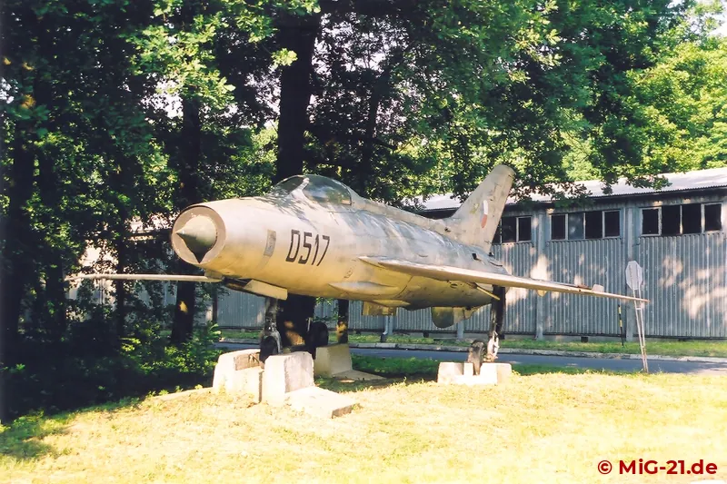 This Czech-built MiG-21F-13 remembers the service of the MiG-21 with the 1. lsp (training regiment) and 6. …