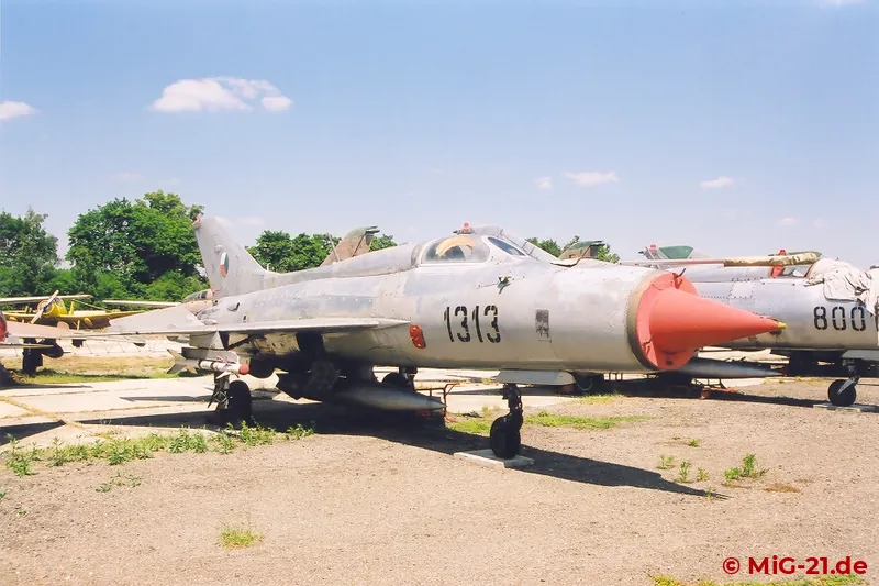 ... a MiG-21PF, ...